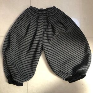 Striped Gray Kids Bottoms